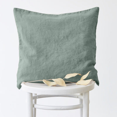 Washed Linen Curtain - Green