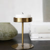 Antique Brass Candle Stand
