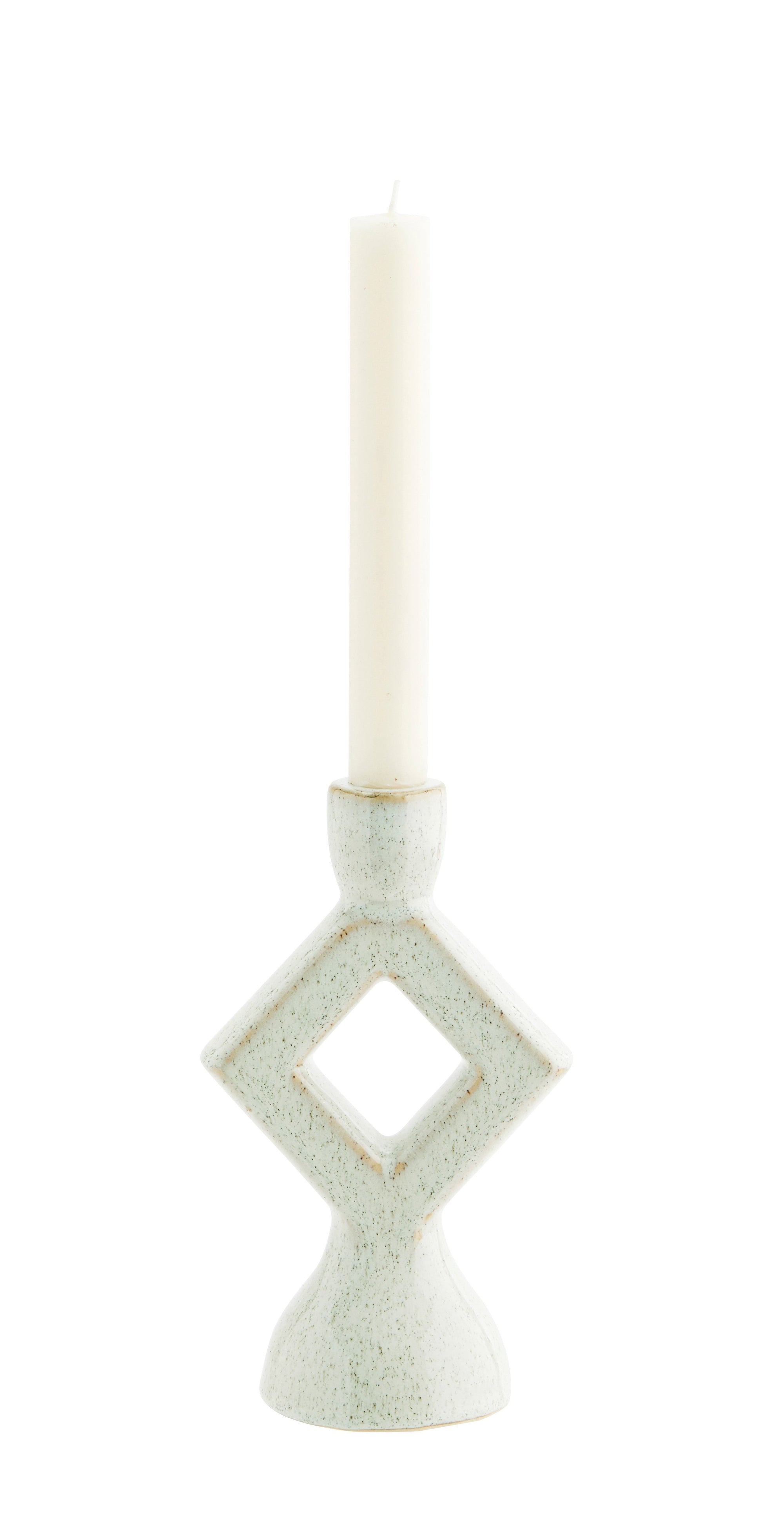 stonware-candle-holder-speckled-off-white